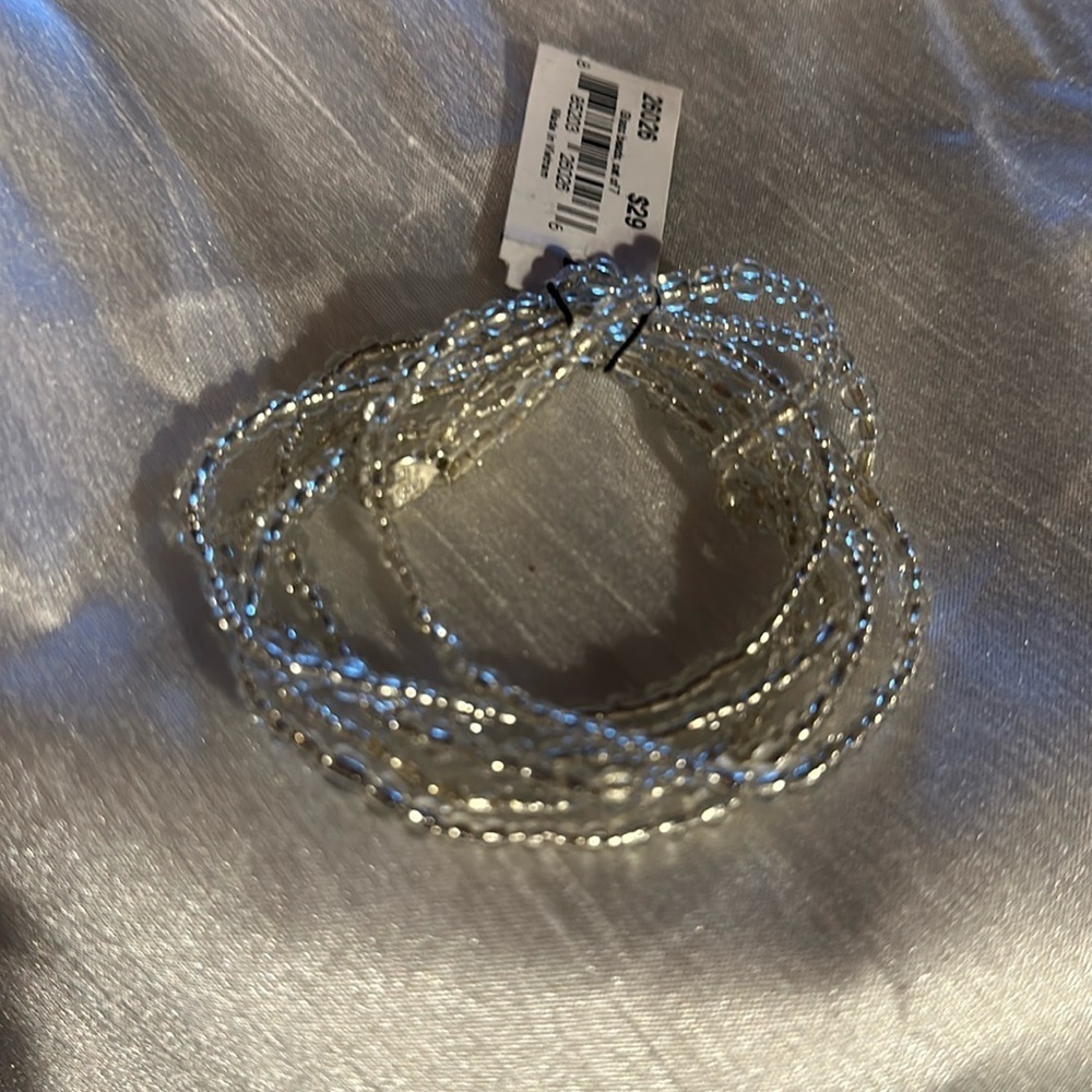 Vintage Cookie Lee Stretchy Collection of Seed Bead Bracelets - NWT